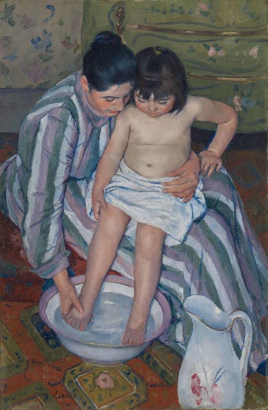 Mary Cassatt The Childs Bath